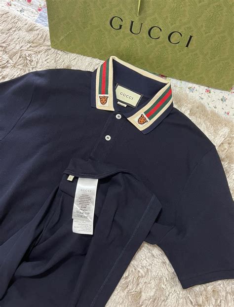 como saber si una camiseta gucci es original|Como Identificar Camisa Polo Gucci Original .